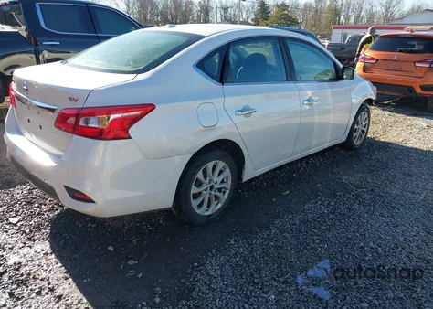 2019 Nissan Sentra Sv из США, поврежденный, VIN 3N1AB7AP0KY261434
